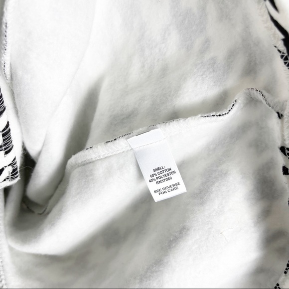 NEW Cato Black White Houndstooth Print Belted Jacket Women’s Size Medium - Picture 6 of 6